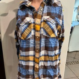 Hollister plaid long sleeve